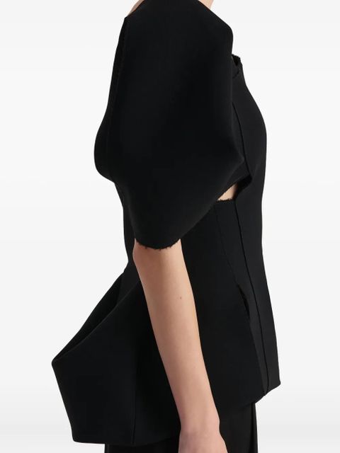 KHAITE Quan top - Black