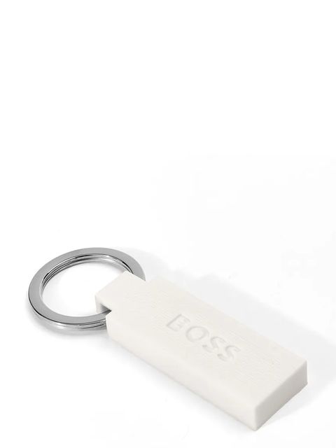 BOSS brelok do kluczy Edge Iconic White - zdjęcie produktu nr 1