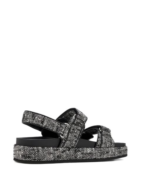 Tory Burch embellished platform sandals - Black - zdjęcie produktu nr 2