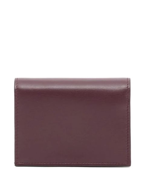 Valentino Garavani small Vlogo wallet in calfskin - Purple - zdjęcie produktu nr 2
