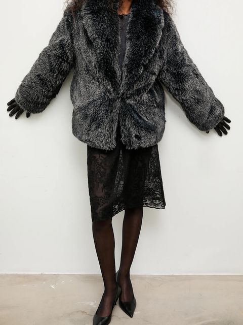 Answear.LAB kurtka kolor szary przejściowa