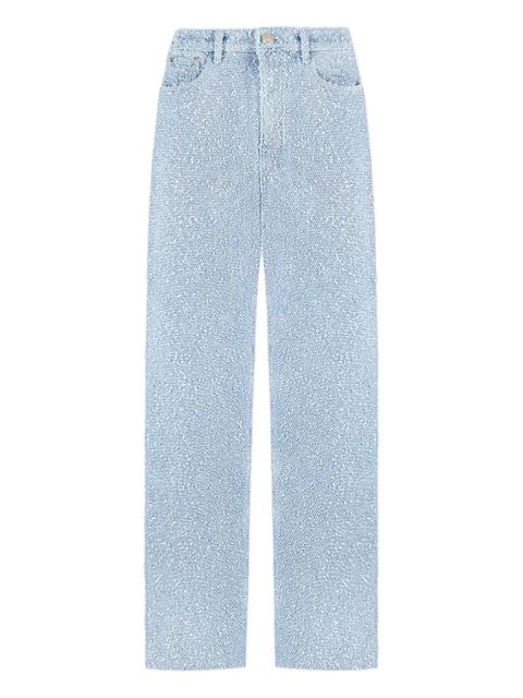 Manière De Voir Sara bouclé jeans - Blue - zdjęcie produktu nr 1