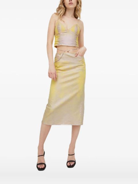 Diesel V-neck strap top - Pink - zdjęcie produktu nr 1