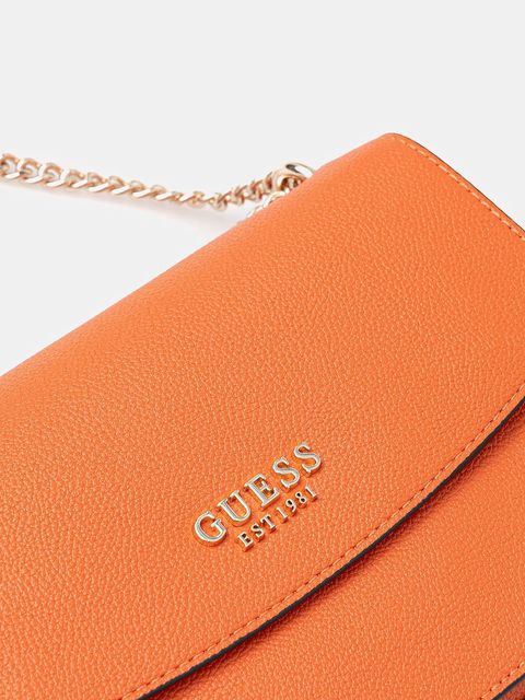 Guess torebka CALISTA kolor pomarańczowy HWBB73 34210