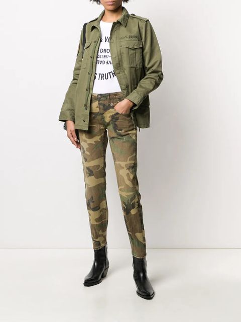 Zadig&Voltaire Walk Blason logo T-shirt - White - zdjęcie produktu nr 2