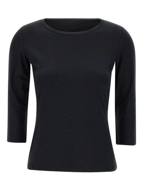 Weekend Max Mara three-quarter sleeve T-shirt - Black - zdjęcie produktu nr 1