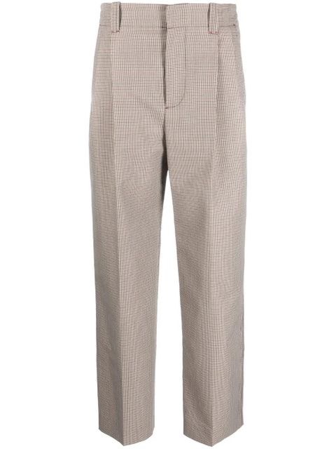 Marni pleated cropped trousers - Neutrals - zdjęcie produktu nr 1