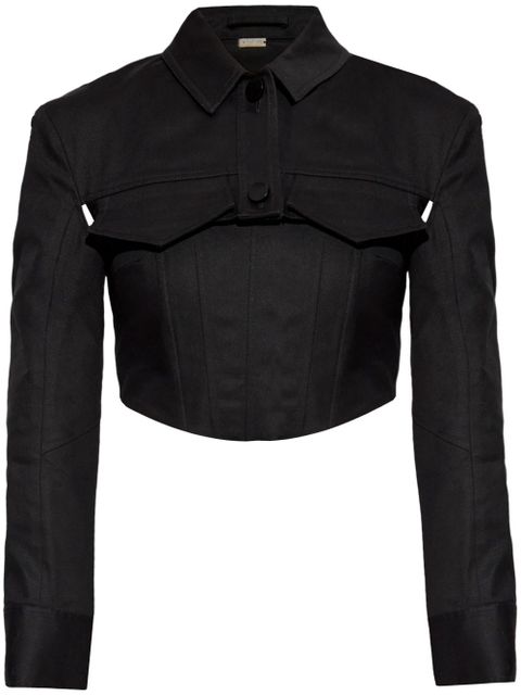 Cult Gaia cut-out blouse - Black - zdjęcie produktu nr 1