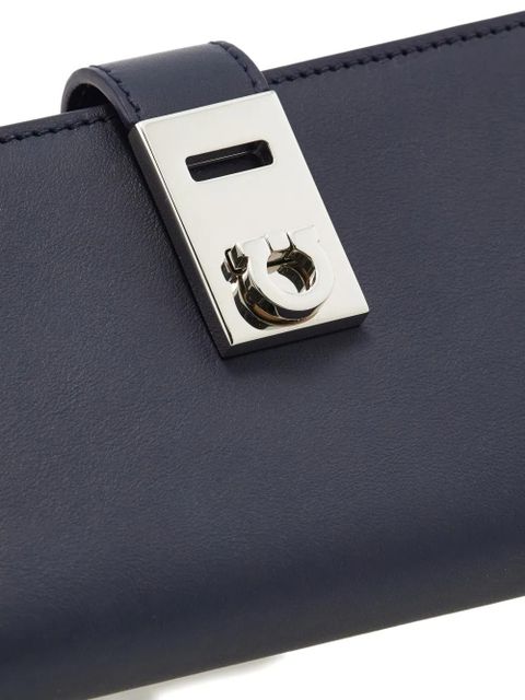 Ferragamo Gancini wallet - Blue
