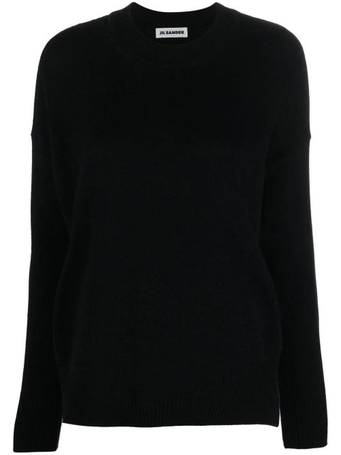Jil Sander long-sleeve cashmere jumper - Black - zdjęcie produktu nr 1