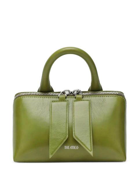 The Attico Friday top handle mini bag - Green - zdjęcie produktu nr 1