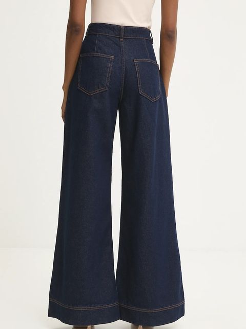 Answear.LAB jeansy damskie kolor granatowy - zdjęcie produktu nr 2