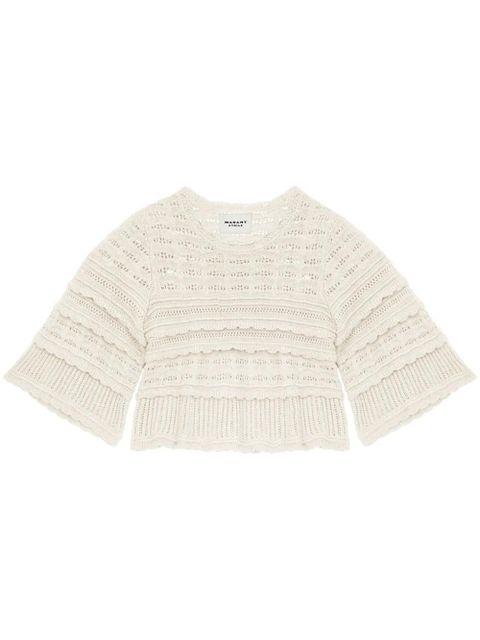 MARANT ÉTOILE Azelia sweater - Neutrals - zdjęcie produktu nr 1