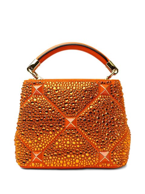 Valentino Garavani stud embellished tote bag - Orange - zdjęcie produktu nr 2