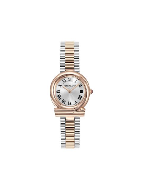 Ferragamo Gancini Twisted 28mm watch - Silver - zdjęcie produktu nr 1