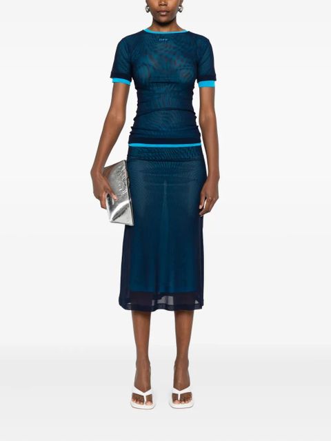 Off-White mesh top - Blue - zdjęcie produktu nr 2