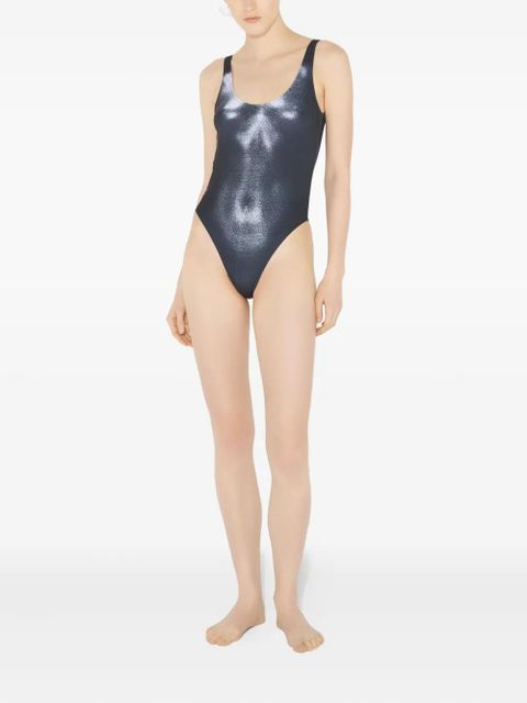 Jean Paul Gaultier scoop-neck swimsuit - Black