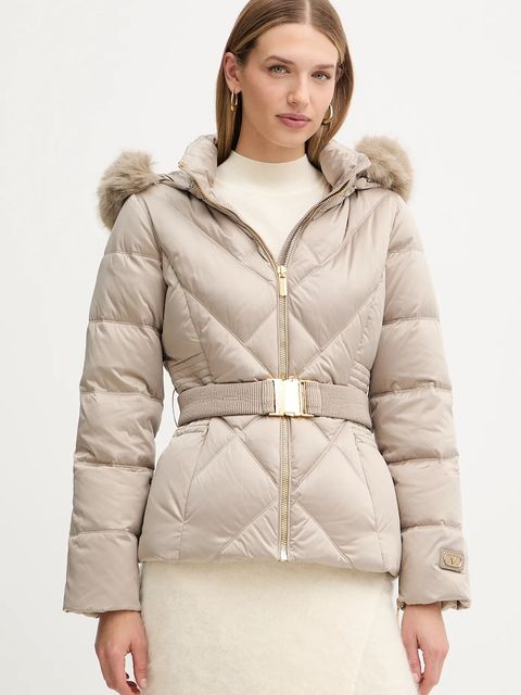 Marciano by Guess kurtka puchowa ELLY kolor beżowy zimowa 5BGL37 7374A - zdjęcie produktu nr 1