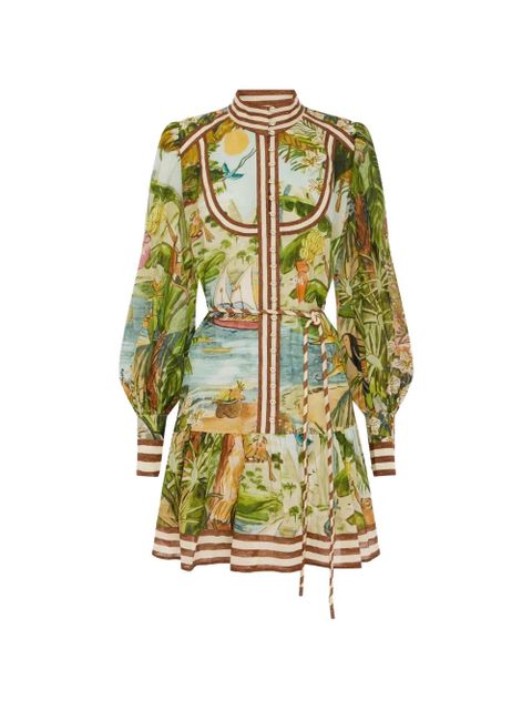 ALEMAIS Toucan Tango mini dress - Green - zdjęcie produktu nr 1