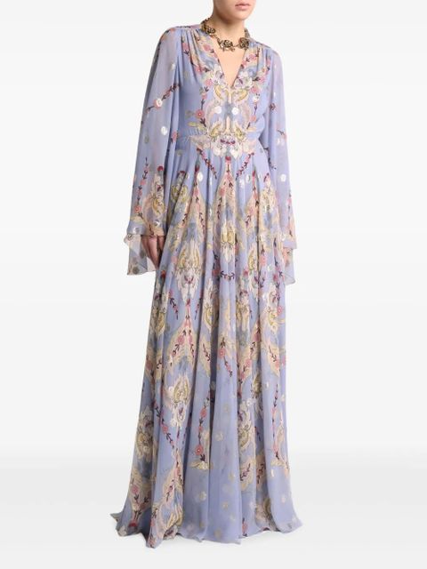 ETRO printed dress - Purple - zdjęcie produktu nr 2