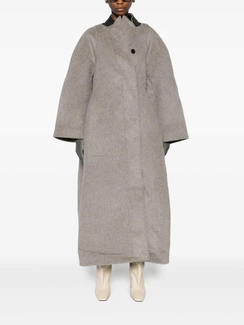 ENTIRE STUDIOS Vantage panelled coat - Grey