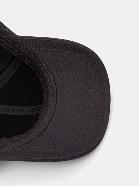 EA7 Emporio Armani czapka z daszkiem bawełniana kolor niebieski z nadrukiem AF11989.7X000005