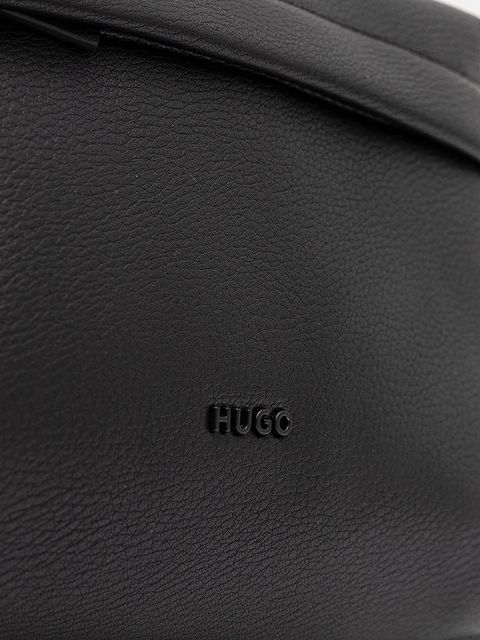 HUGO plecak damski kolor czarny duży gładki 50547064