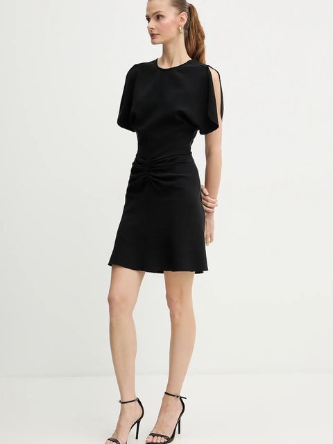 Victoria Beckham sukienka kolor czarny mini rozkloszowana 1325WDR006087C - zdjęcie produktu nr 1