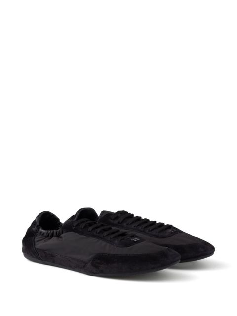 Prada Collapse Re-Nylon suede sneakers - Black - zdjęcie produktu nr 2