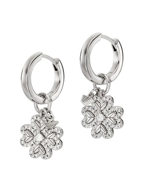 Emporio Armani kolczyki srebrne SENTIMENTAL EG3608040 - zdjęcie produktu nr 1