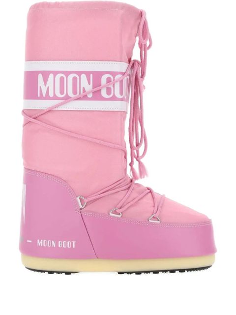Moon Boot Icon Pink lace-up boots - zdjęcie produktu nr 1