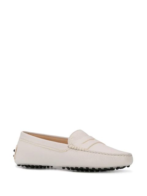 Tod's Gommino driving shoes - White