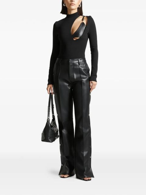 Manière De Voir cut-out bodysuit - Black