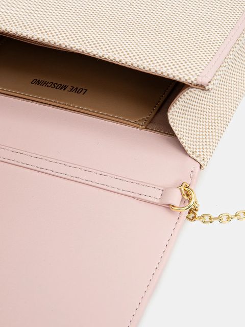 Love Moschino torebka kolor beżowy JC4241PP0MKO110A