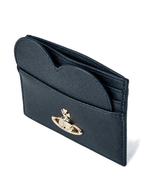Vivienne Westwood heart-motif card holder - Black