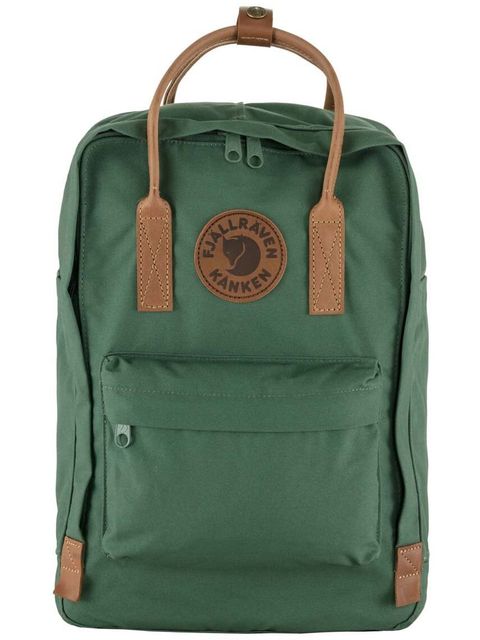 Fjallraven plecak F23803.679 Kanken no. 2 Laptop 15 kolor zielony duży gładki - zdjęcie produktu nr 1