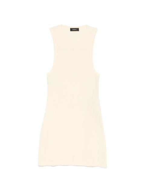 WARDROBE.NYC sleeveless mini dress - Yellow - zdjęcie produktu nr 1
