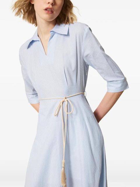 TWINSET striped dress - Blue - zdjęcie produktu nr 2