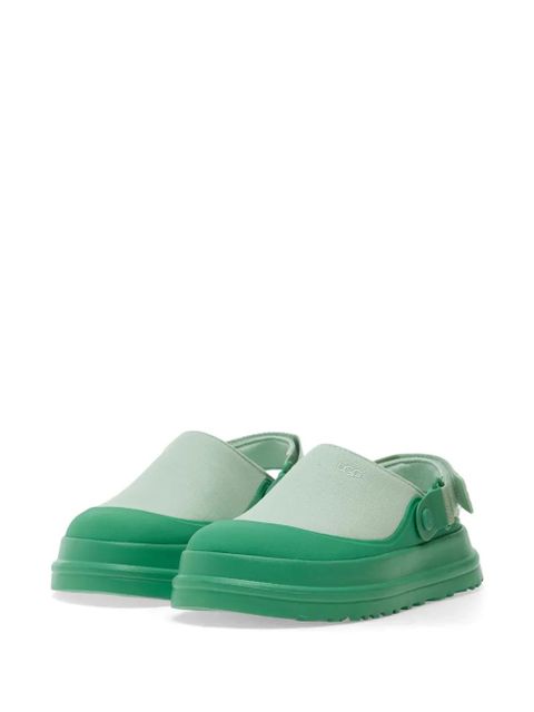 UGG GoldenGlow canvas flat mules - Green - zdjęcie produktu nr 2