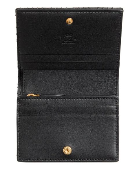 Valentino Garavani quilted leather cardholder - Black