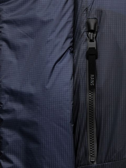 Rains kurtka 17240 Torna Insulated Long Jacket kolor granatowy zimowa 17240