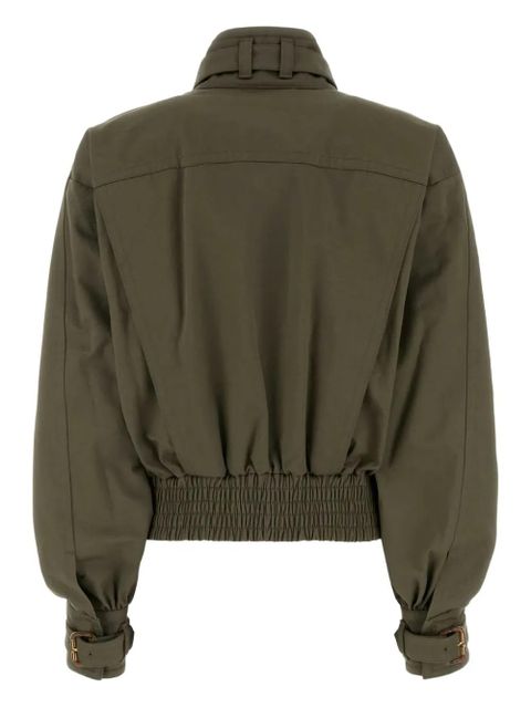 ZIMMERMANN cotton hypnotic bomber jacket - Green - zdjęcie produktu nr 2