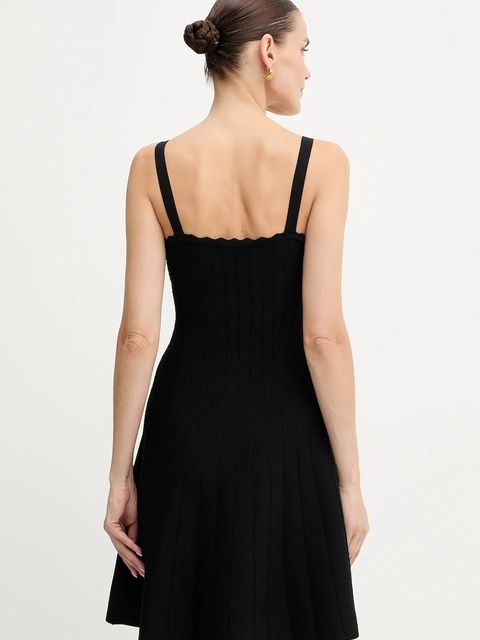 Morgan sukienka kolor czarny mini rozkloszowana RMFANNY