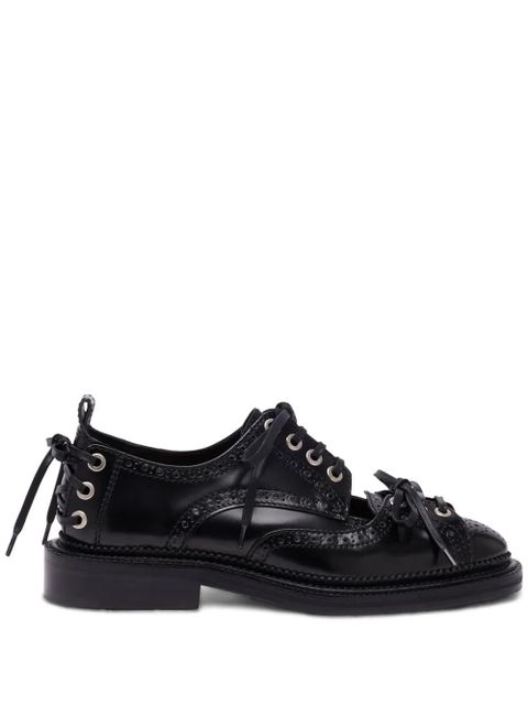 Simone Rocha cut-out brogues - Black - zdjęcie produktu nr 1