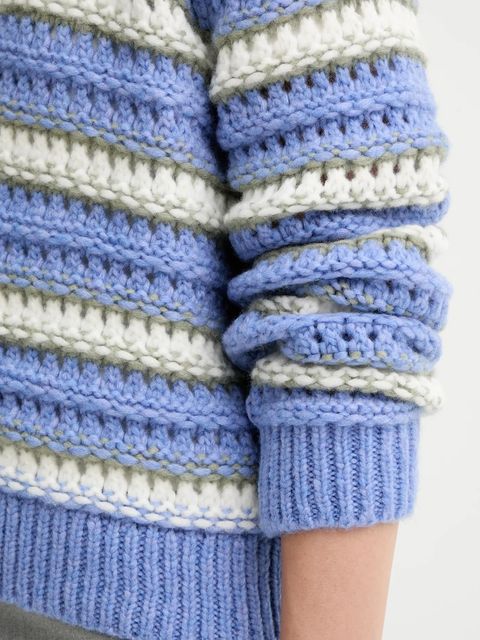 Marc O'Polo kardigan damski kolor niebieski ciepły 5000007308