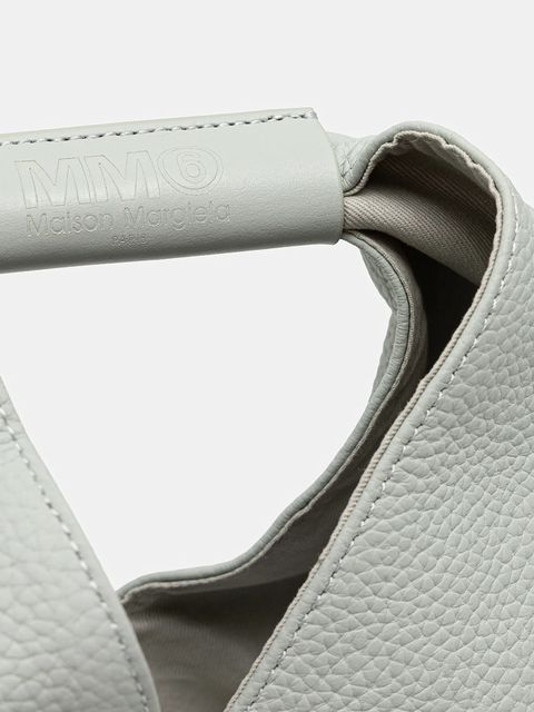 MM6 Maison Margiela torebka skórzana kolor zielony SB6WD0013