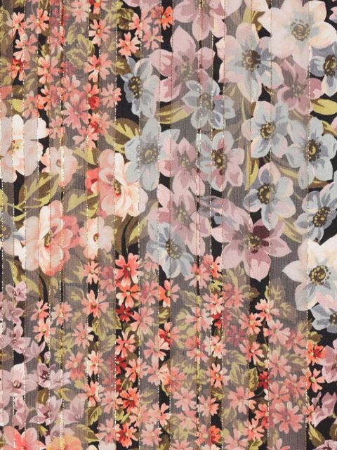 Valentino Garavani floral-print long-sleeved blouse - Pink