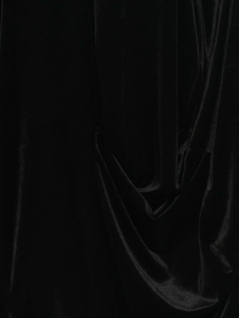 Comme Des Garçons draped top - Black