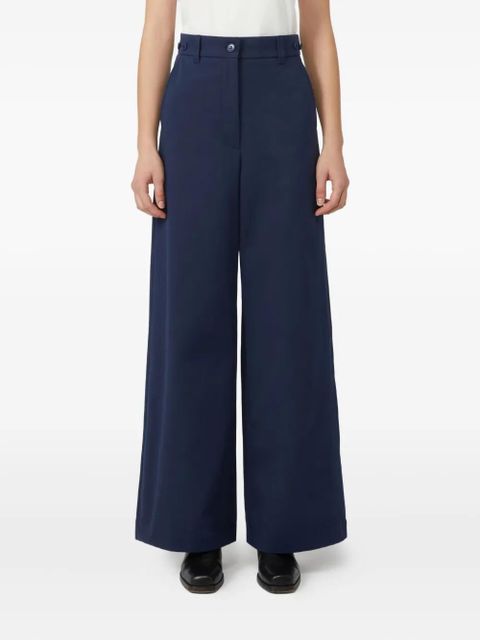 Weekend Max Mara wide-leg trousers - Blue - zdjęcie produktu nr 2