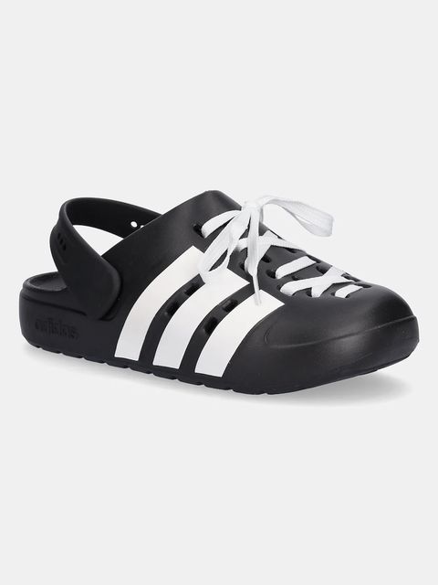 adidas klapki Adilette Clog 2.0 damskie kolor czarny JR4025 - zdjęcie produktu nr 1
